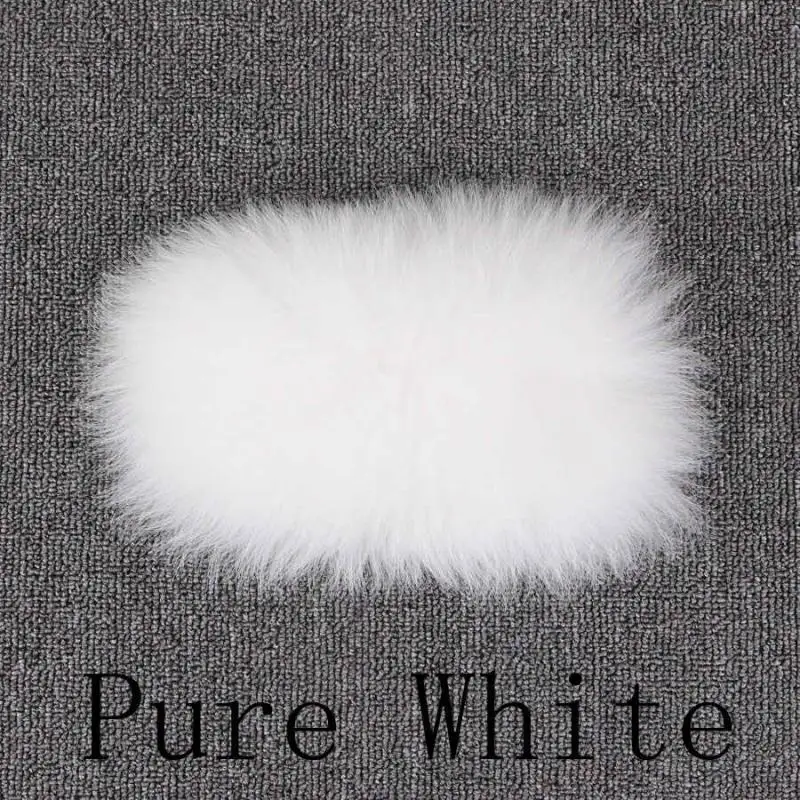 pure white QIUCHEN PJ8001 Женское пальто Полный Пелт натуральный Лисий мех жилет модный жилет из натуральной кожи жилет сплошной - Цвет: pure white