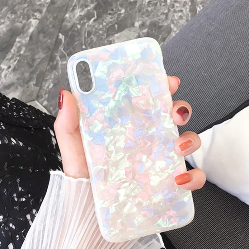 Colorful Модный силиконовый чехол из ТПУ для iphone X 10 XR XS MAX 7 8 6 6s Plus, цветной Ударопрочный Мягкий защитный чехол - Цвет: Colorful