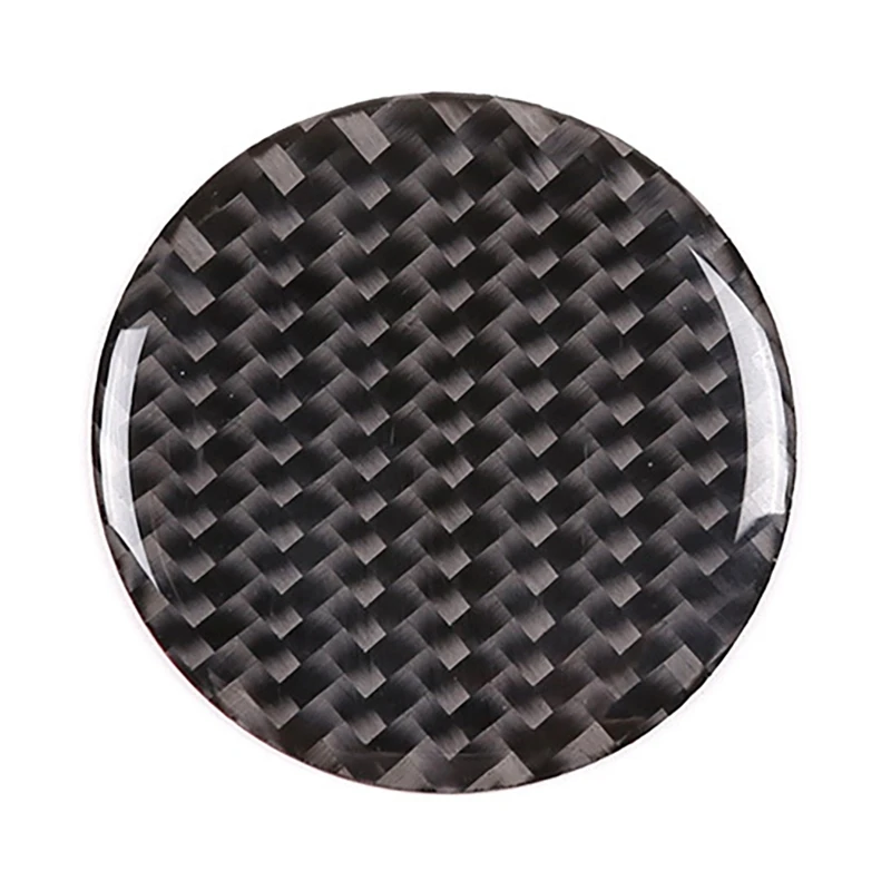 

Car Soft Carbon Fiber Gear Shift Knob Covr Trim for Land Rover Discovery Sport 2015-2019