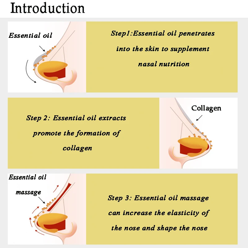 30 мл нос Сыворотки Гиалуроновая кислота Коллагена анти старения морщин лифт для