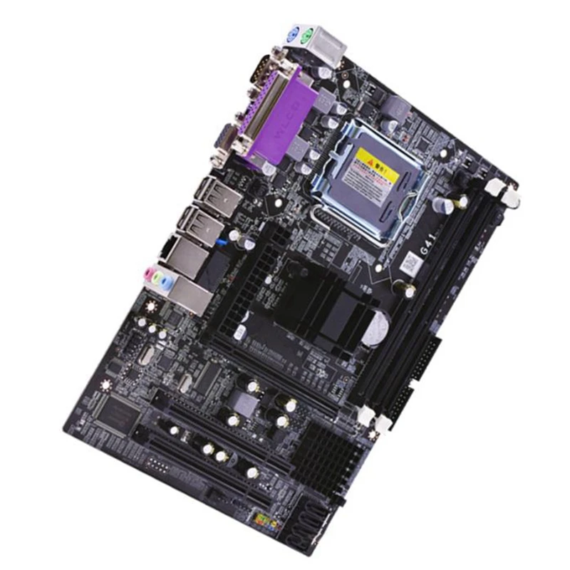 Двухканальная материнская плата G41 поддерживает процессор LGA771 модуль памяти DDR3