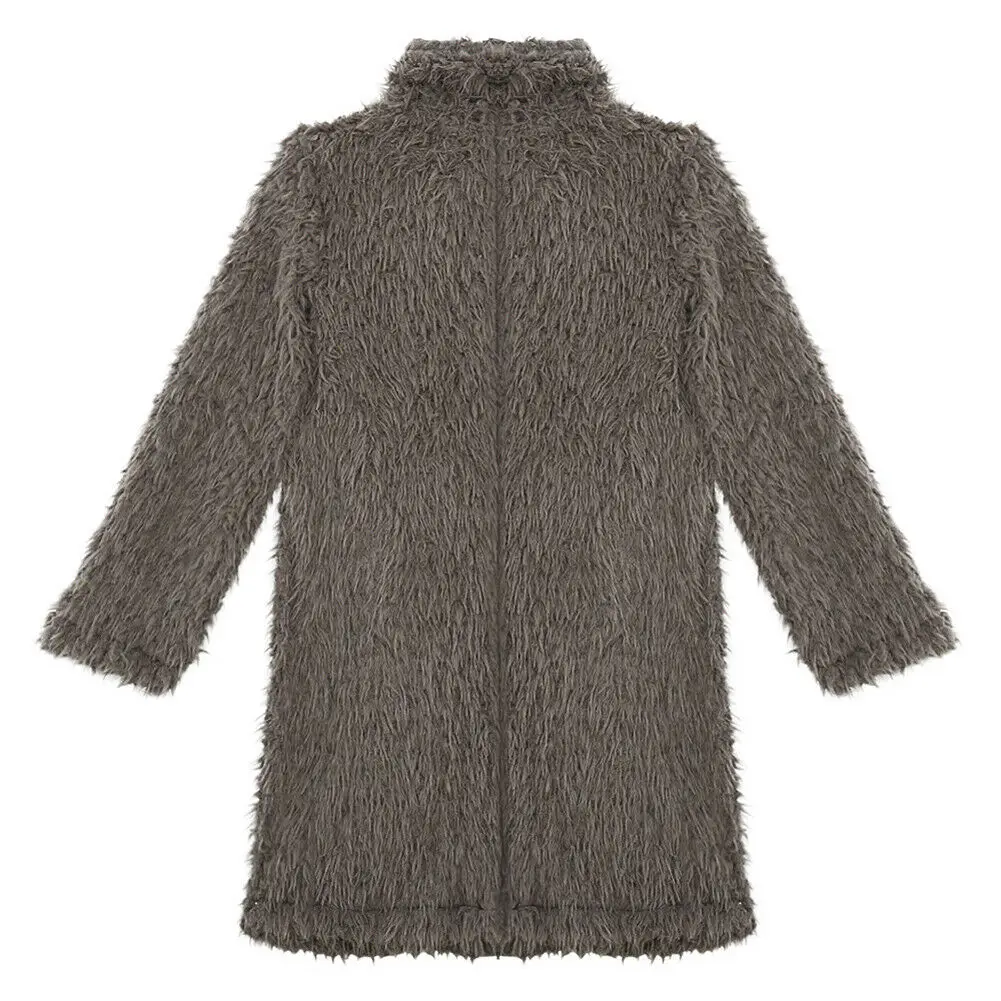 Зимняя женская Высококачественная шуба из искусственного меха кролика