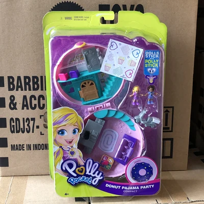 GDK82 Оригинальная карманная кукла Mattel Polly, скрытый мир, мини-сцена, домашние игрушки для девочек, для детей, Русалочка, детская игрушка, матрешки, куклы - Цвет: GDK82