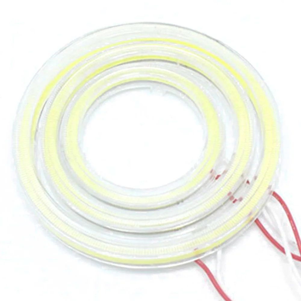 2 шт. Универсальный светодиодный фонарь для глаз ангела 60 мм 70 80 90 100 Halo Ring