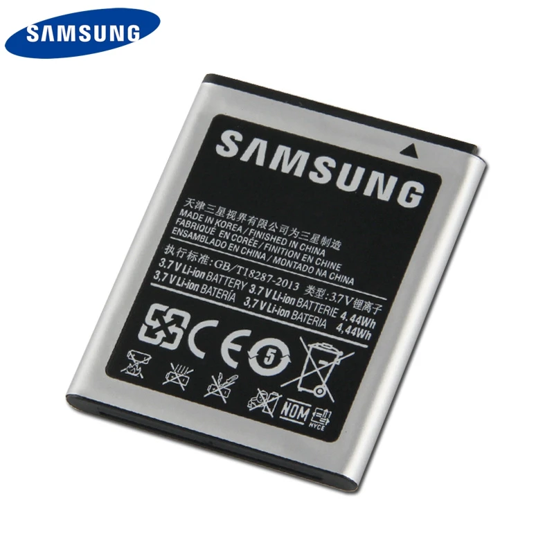 Оригинальная запасная батарея для телефона EB494353VU Samsung S5330 S5232 C6712 S5750 GT S5570 i559 EB494353VA