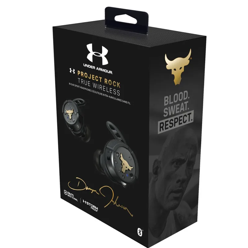 

Original JBL UA Flash Project Rock Wireless Bluetooth-compatible Headsets In-Ear Game Stereo headphone Sport Earphone With Mic