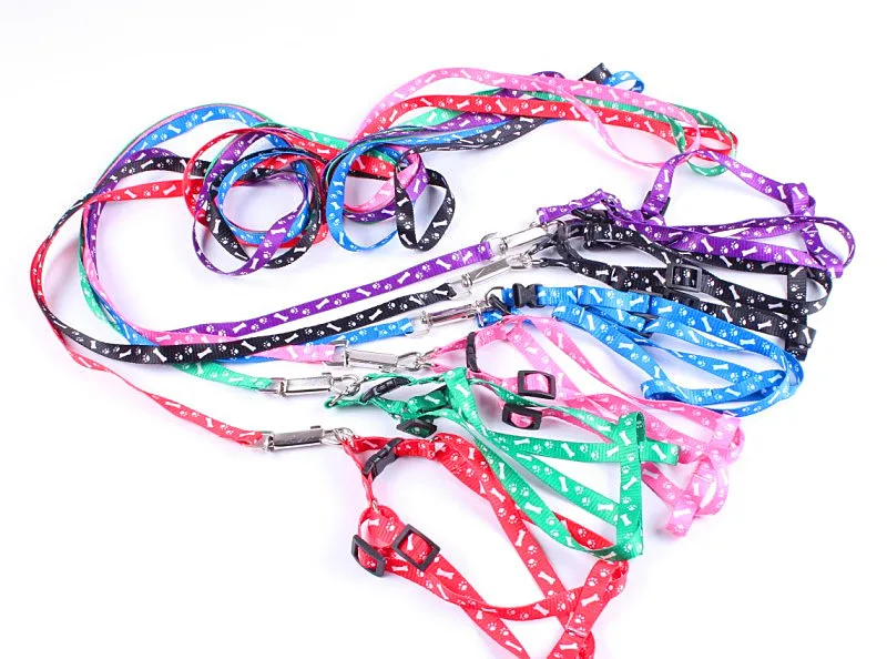 Цвет отправляется случайным образом! 1 х Новый нейлоновый поводок для собак и