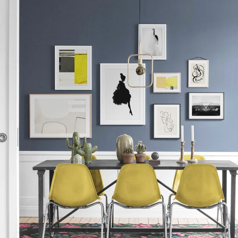 

Fashion Lady Stairs Abstract Line Vintage Nordic Posters PaintingAnd Prints Wall Art Canvas Wall Pictures For Living Room Decor