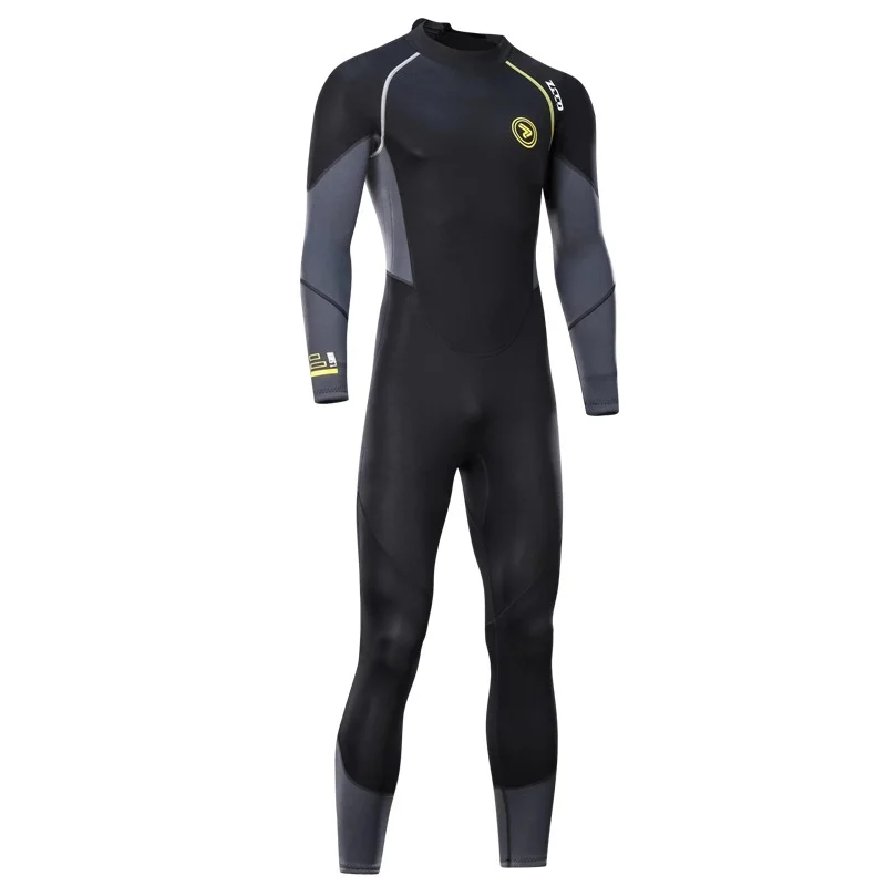 

New One-Piece Neoprene 1.5mm Diving Suit Winter Long Sleeve Men Wetsuit Prevent Jellyfish Snorkeling Suit Free Shipping