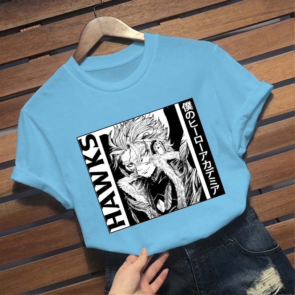 Футболка женская с рисунком ястребы смешная футболка в стиле Харадзюку японским