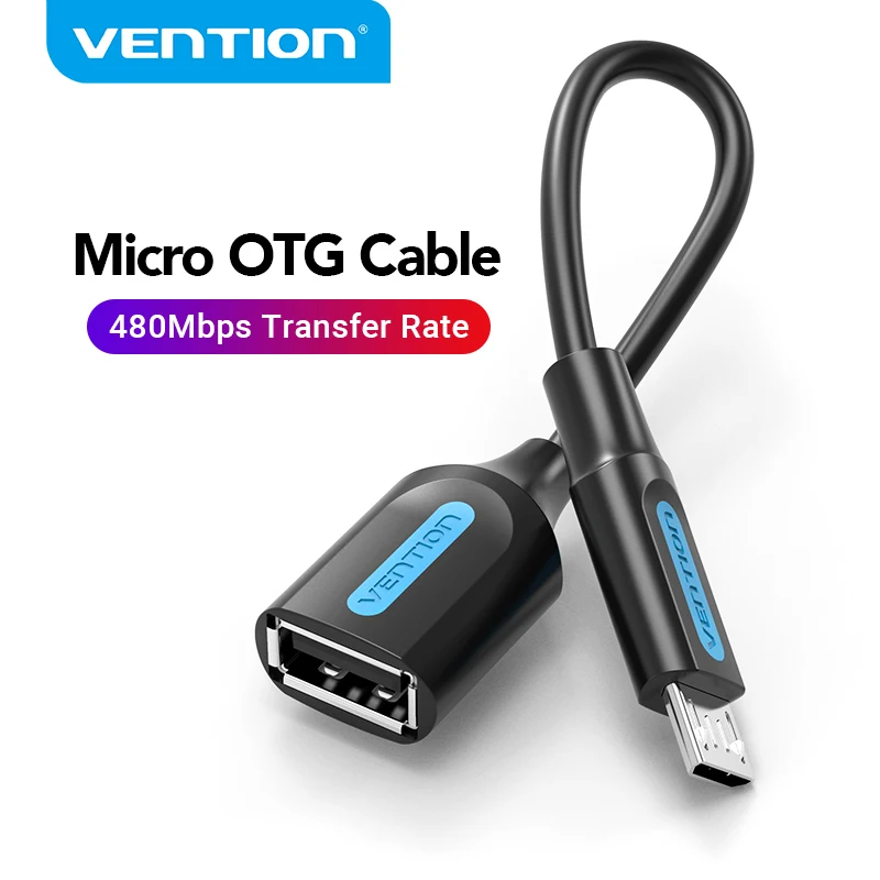 

Vention Micro USB OTG кабель Micro USB папа-USB мама Кабель-адаптер для Samsung S6 Xiaomi Android Phone USB 2,0 OTG адаптер