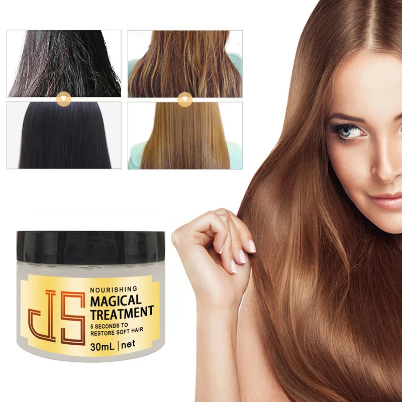 Волшебная кератиновая маска для волос 30 мл восстанавливает повреждение корней