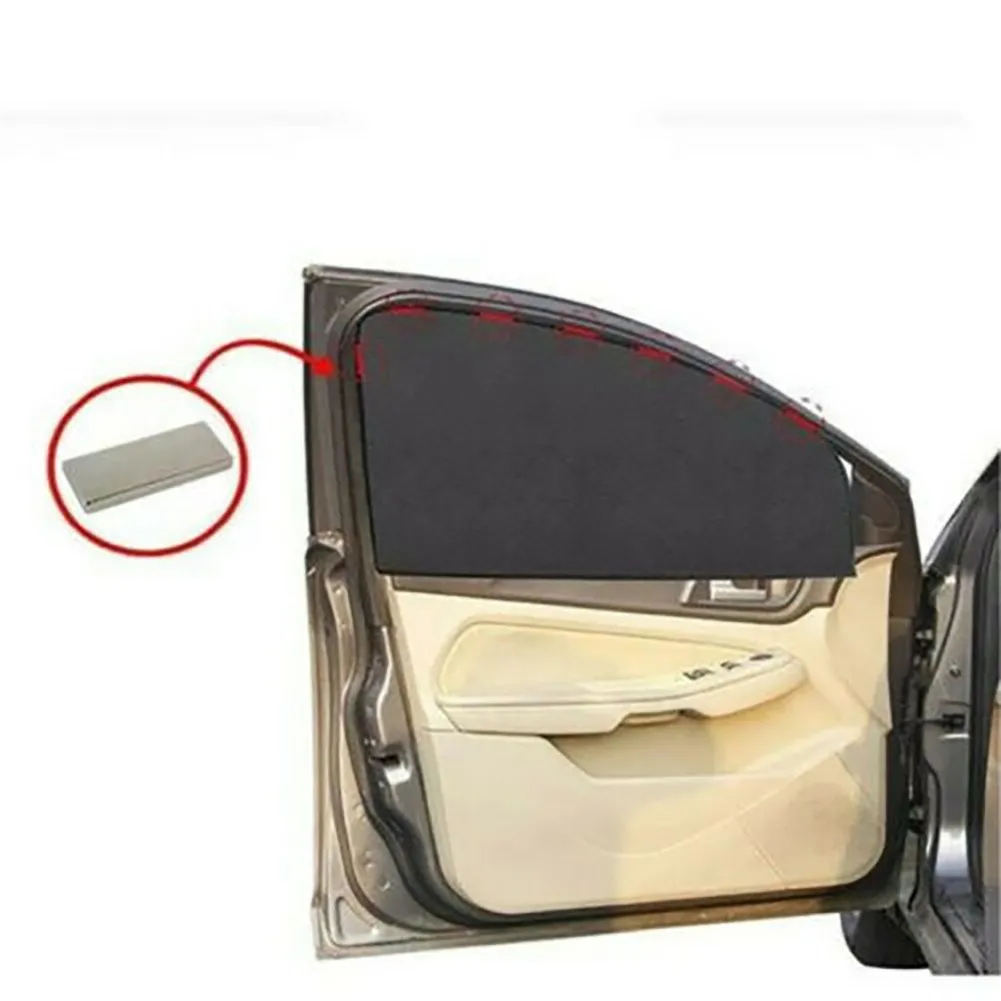 

4Pcs Magnet Sun Shade Accessories Car Casual Front&Rear Parts Sunshade