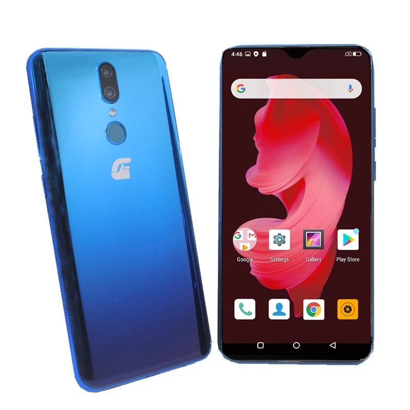 Смартфон 002 Plus 3G/4G 6 3 дюйма две SIM карты 64 ГБ Android 9 0 MT6765 восемь ядер 15200*720 пикселей Wi