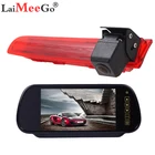 CCD HD камера заднего вида обратный резервный тормозной светильник для парковки ночного видения Водонепроницаемый для VW Transporter T5 T6 Van 2010 - 2019