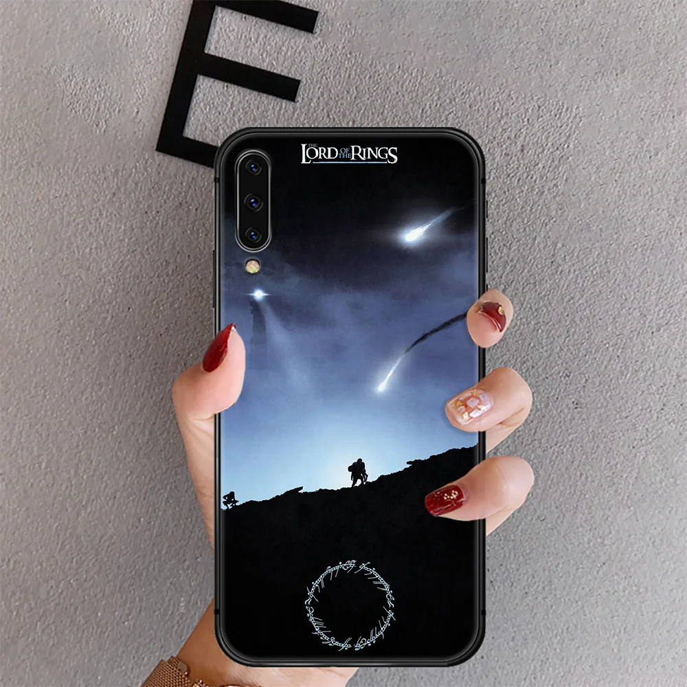 

Ring Movie Fantasy Novel Phone Case Cover For Samsung Galaxy A 10 20 40 50 51 70 71 20E 21S 30 30SS Black Tpu Shell Funda Soft