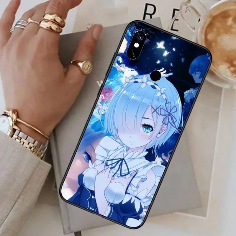 

anime Re Life different world zero Phone Case For Xiaomi Redmi 7 8 9t a3Pro 9se k20 mi8 max3 lite 9 note 9s 10 pro