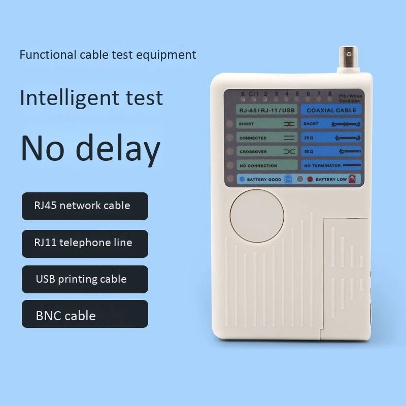 rj11 rj45 usb bnc lan network cable tester remote lan cables tracker detector 4 in 1 fast tester tool free global shipping