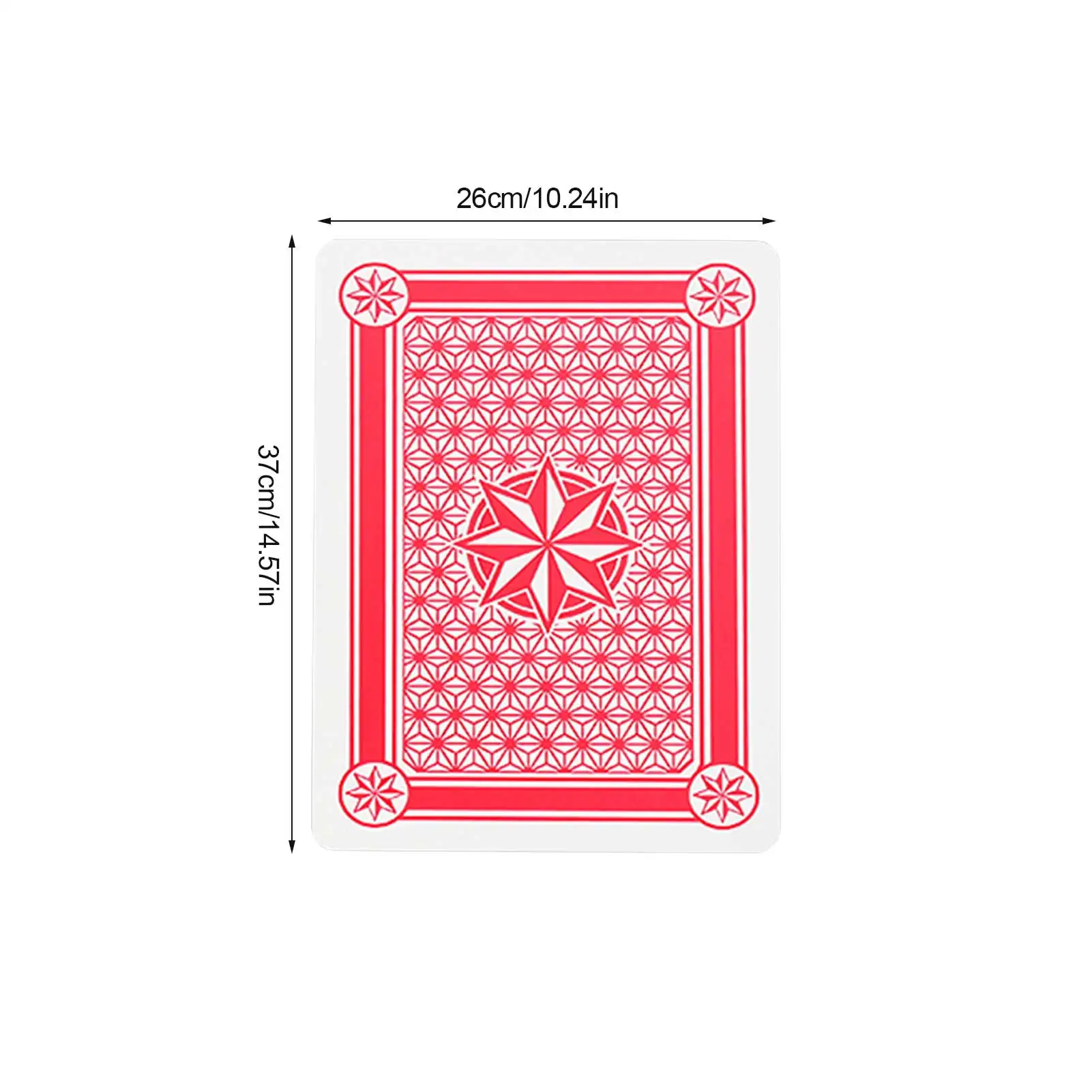 37*26 см супер большие Джамбо игральные карты полная колода огромная Стандартная