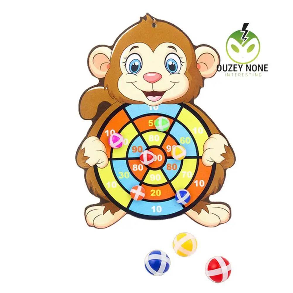Детская мишень клейкий Мяч Кисть Dartboard Спорт Детские развивающие настольные игры