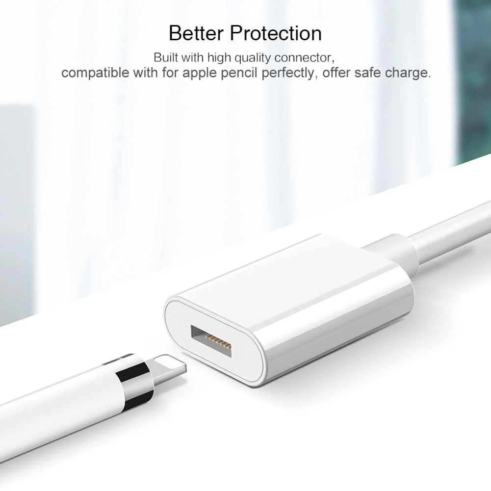 USB raxfly зарядное устройство для Apple Pencil зарядный шнур для мужчин и женщин удлинитель зарядный разъем адаптер USB кабель для iPad Pencil