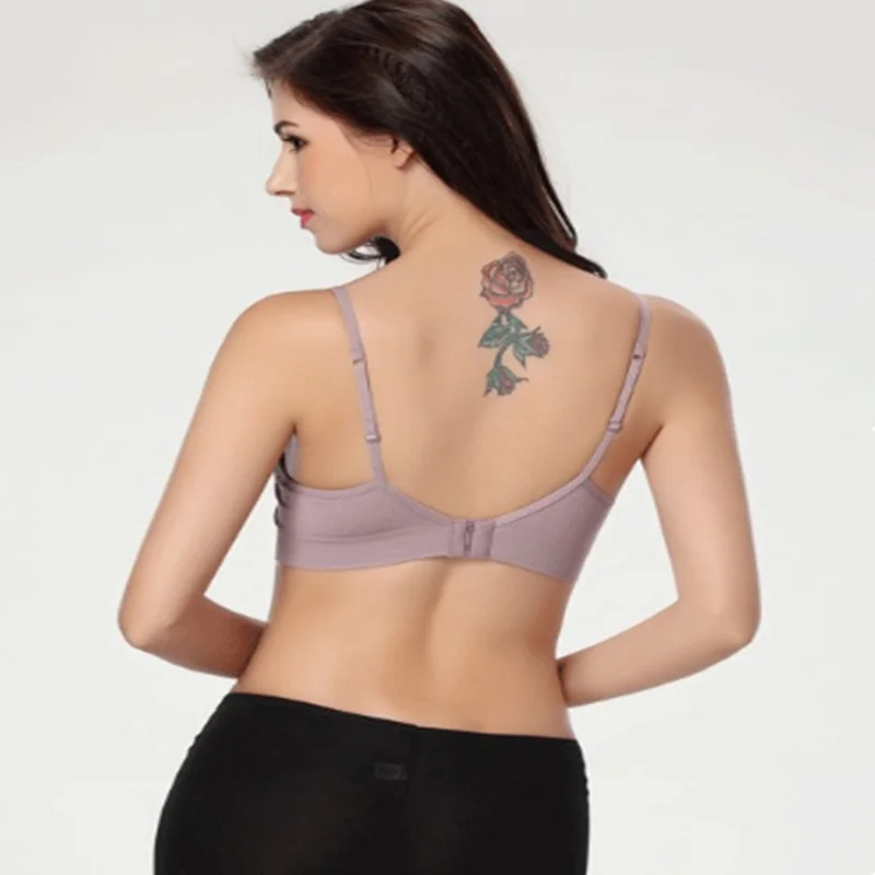 2018 Comfortable Sleeping smooth thin section Bra One-piece Wireless Seamless Push Up Bra Women Underwears