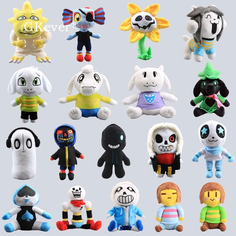 Мягкие набивные куклы Sanes Chara Asrie Temmie 22-28 см