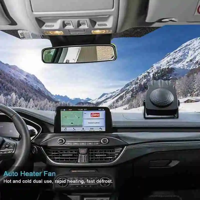 1 шт. Автомобильный Вентилятор охлаждения горячего Genial нагрев ветрового стекла