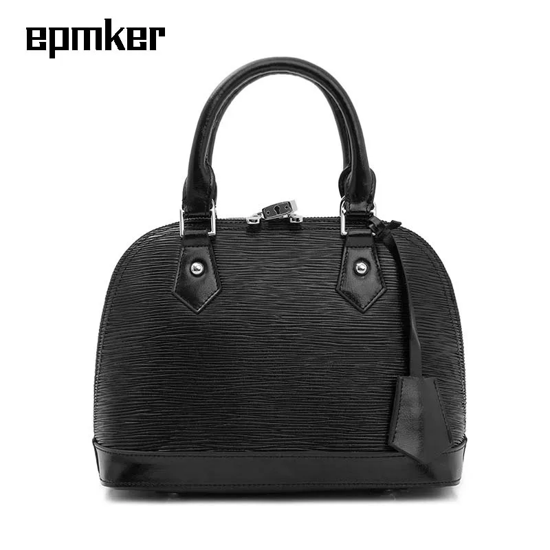 Epmker женская сумка через плечо из натуральной кожи 2020|Сумки с ручками| |