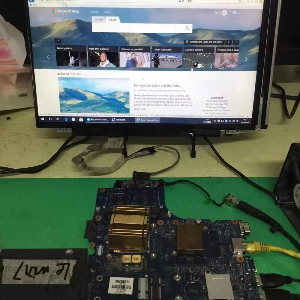Материнская плата для ноутбука HP Probook 683494 S 501-материнская 4540 гг. графический