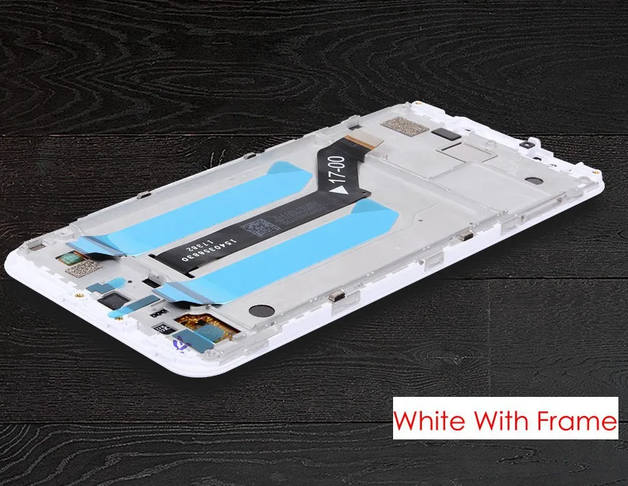 White With Frame Для Redmi 5 Plus ЖК-дисплей+ рамка для Xiaomi Redmi Note 5 ЖК-экран Global 10 сенсорный экран Запасные части - Цвет: White With Frame