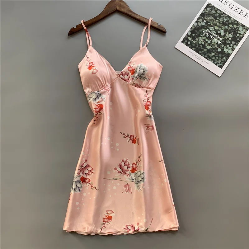 2 шт. осенне весенние пижамы женская одежда для сна искусственный шелк атлас