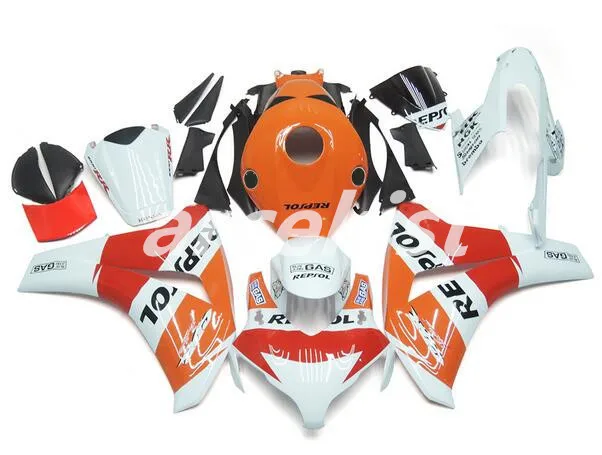 ABS литья под давлением Полный обтекатели Наборы для CBR1000RR CBR1000 CBR 1000 RR 2008 2009 2010 2011 Кузов Набор Пользовательских крутых Repsol
