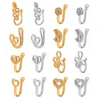 Модные манжеты для носа, кольцо без пирсинга, манжеты для носа, манжеты для носа с кристаллами, манжеты для носа, манжеты для носа, поддельные пирсинг для женщин и девушек