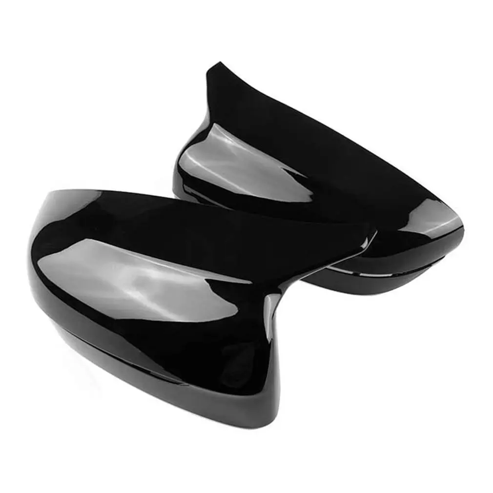 

2pcs/set Automatic Side Mirror Cover Cap Horn Rearview Mirror Shell Car Modification Part High Performance Car Accessory