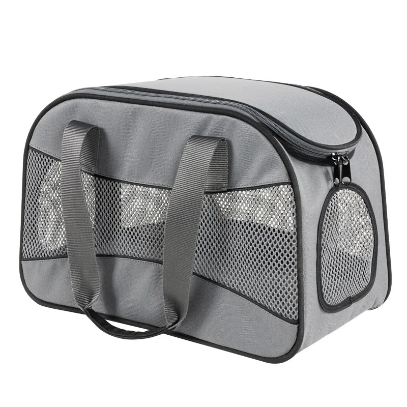 Grey and Black Сумка для собак M4PET переноска для кошек переносная и модная для наружного и внутреннего использования дышащая переноска для домашних животных - Цвет: Grey and Black