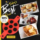 1 шт. многоразовые силиконовые антипригарные фантастические кольца для приготовления яиц и блинчиков кухонные формы для выпечки омлета форма-кольцо для яйца