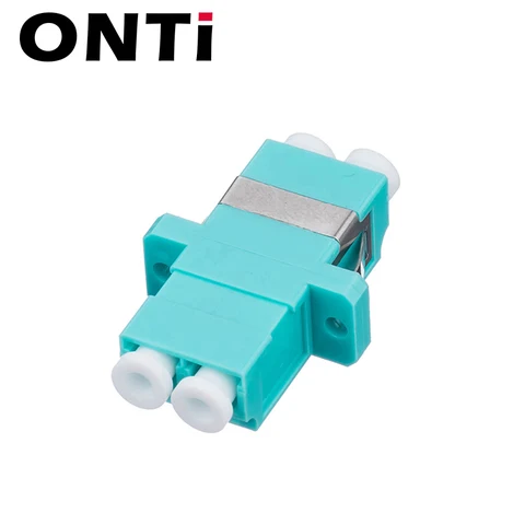 ONTi-LC UPC Дуплексный одномодовый оптоволоконный адаптер, оптоволоконный соединитель LC, оптоволоконный фланец APC, металлический разъем