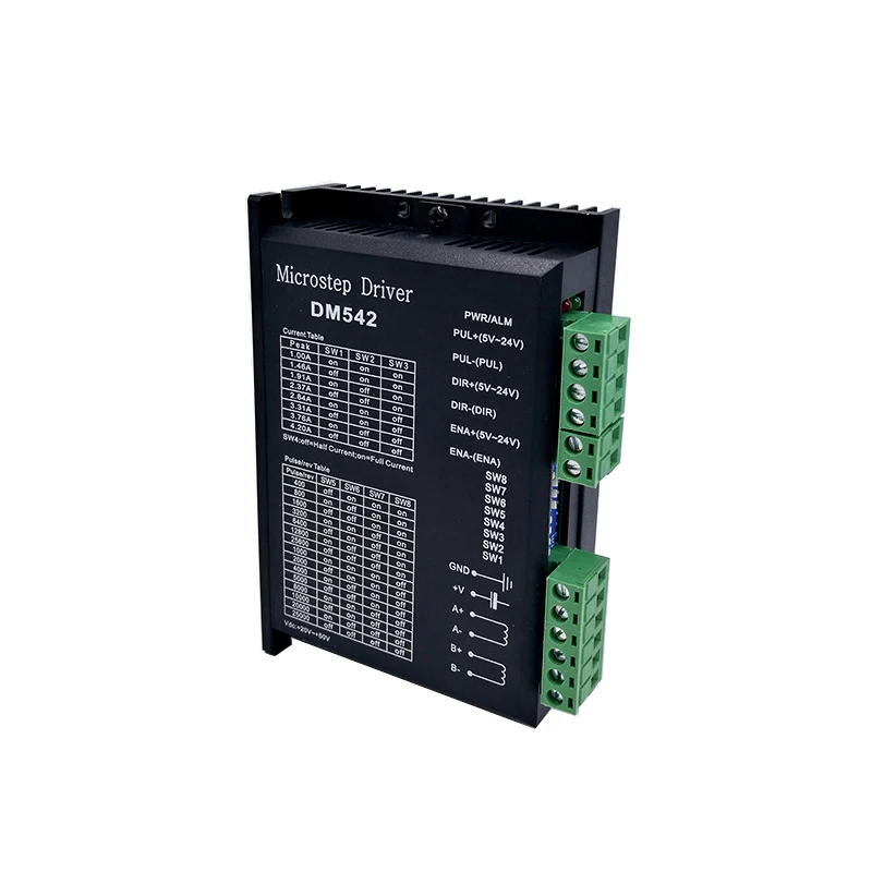 Stepper motor DM542 driver cintroller microstep brushless DC shell for 42 57 stepper Nema17 Nema23 | Обустройство дома