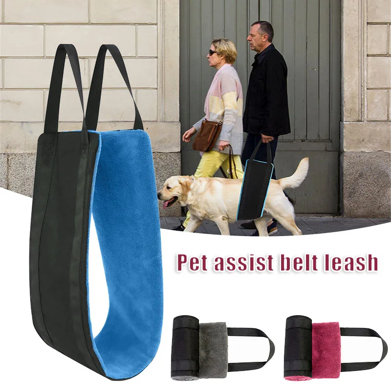 

Portable Dog Sling Aid Assist Belt Walking Lifter Walking Aid Support Harness to Help Lift Rear Back Leg Rehabilitation Dropship