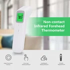 Бесконтактный инфракрасный термометр для лба для взрослых и детей с ЖК-дисплеем Цифровой лазерный прибор для измерения температуры