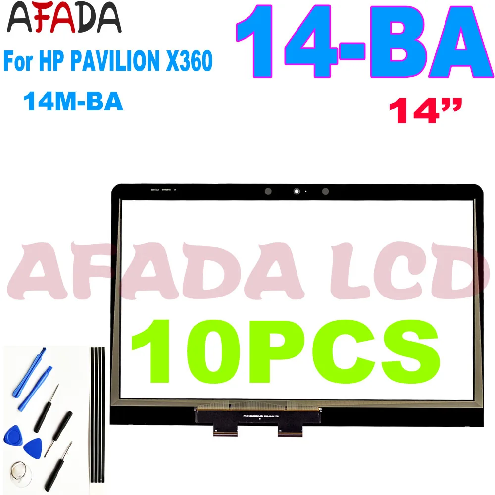10 шт. сенсорный экран 14 0 ''для замены цифрового преобразователя для HP PAVILION X360