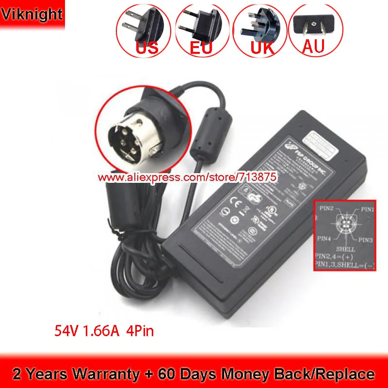 Натуральная 54в 1.66A FSP090-DMBC1 FSP 9NA0903501 адаптер переменного тока для ZyXEL GS1900-8HP