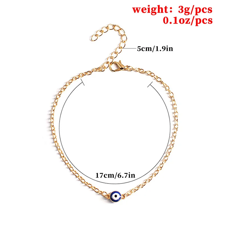 

Bracelet Femme 2021 Alloy Turkish Blue Evil Eyes Kralen Armband Gold And Silvercolor Pulseras Para Parejas De Enamorados