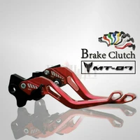 motorcycle 5d foldable brake clutch levers handlebar grip handle bar motorbike hand for yamaha fz 07 mt 07 mt07 fz07 2014 2018