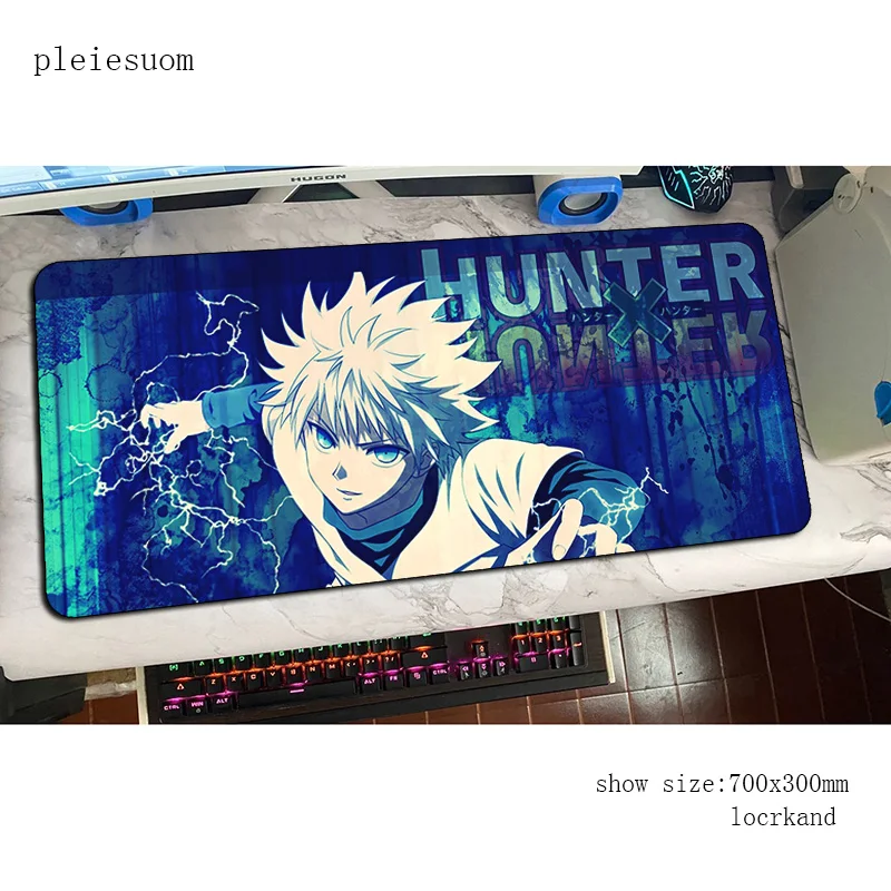 

hunter x hunter mouse pad present mousepads 700x300x3mm best gaming mousepad gamer gel personalized mouse pads keyboard pc pad