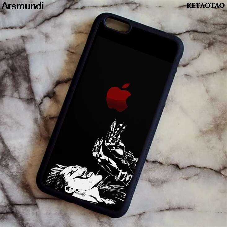 KETAOTAO Death Note Ryuk Защитные чехлы для телефонов iPhone 4S 5C 5S 6 6S 7 8 Plus X Samsung чехол Мягкий ТПУ