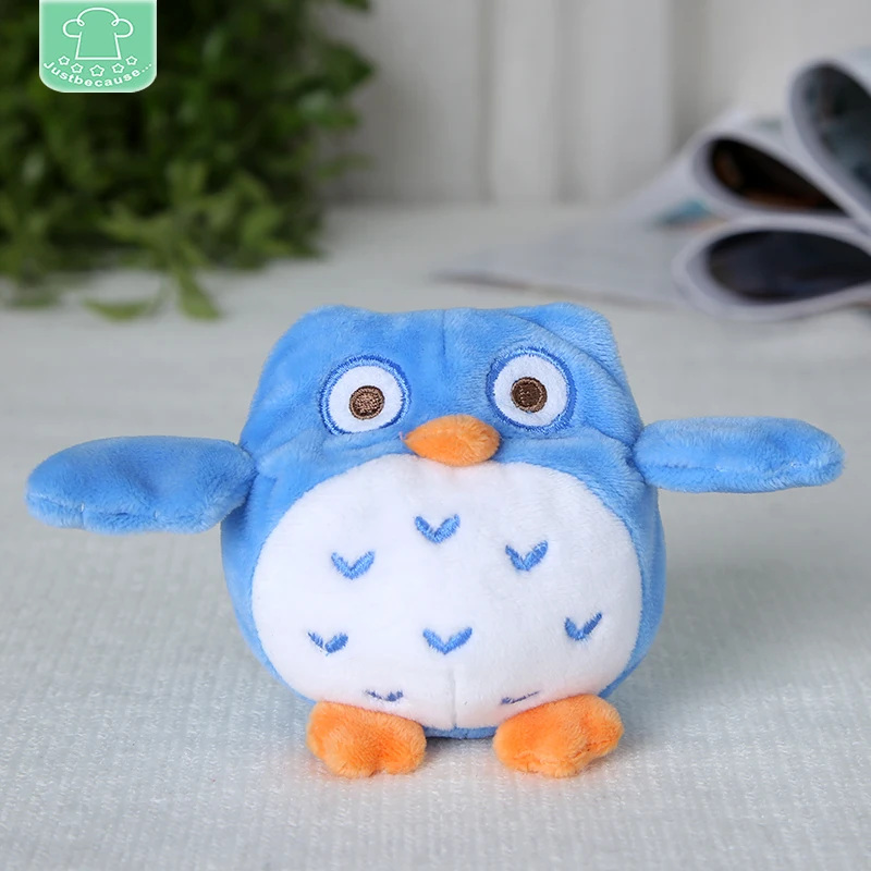 

Stuffed Plush soft Toy baby Kids Owl Beanbag, 10CM