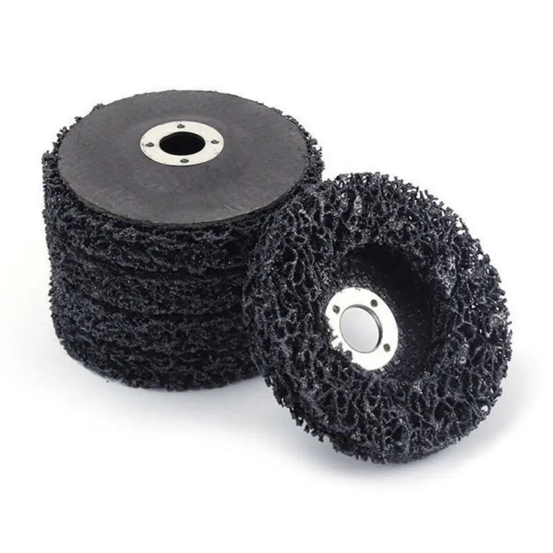 5 шт. шлифовальный станок колеса черный Алюминий удаления Краски ржавчины чистке