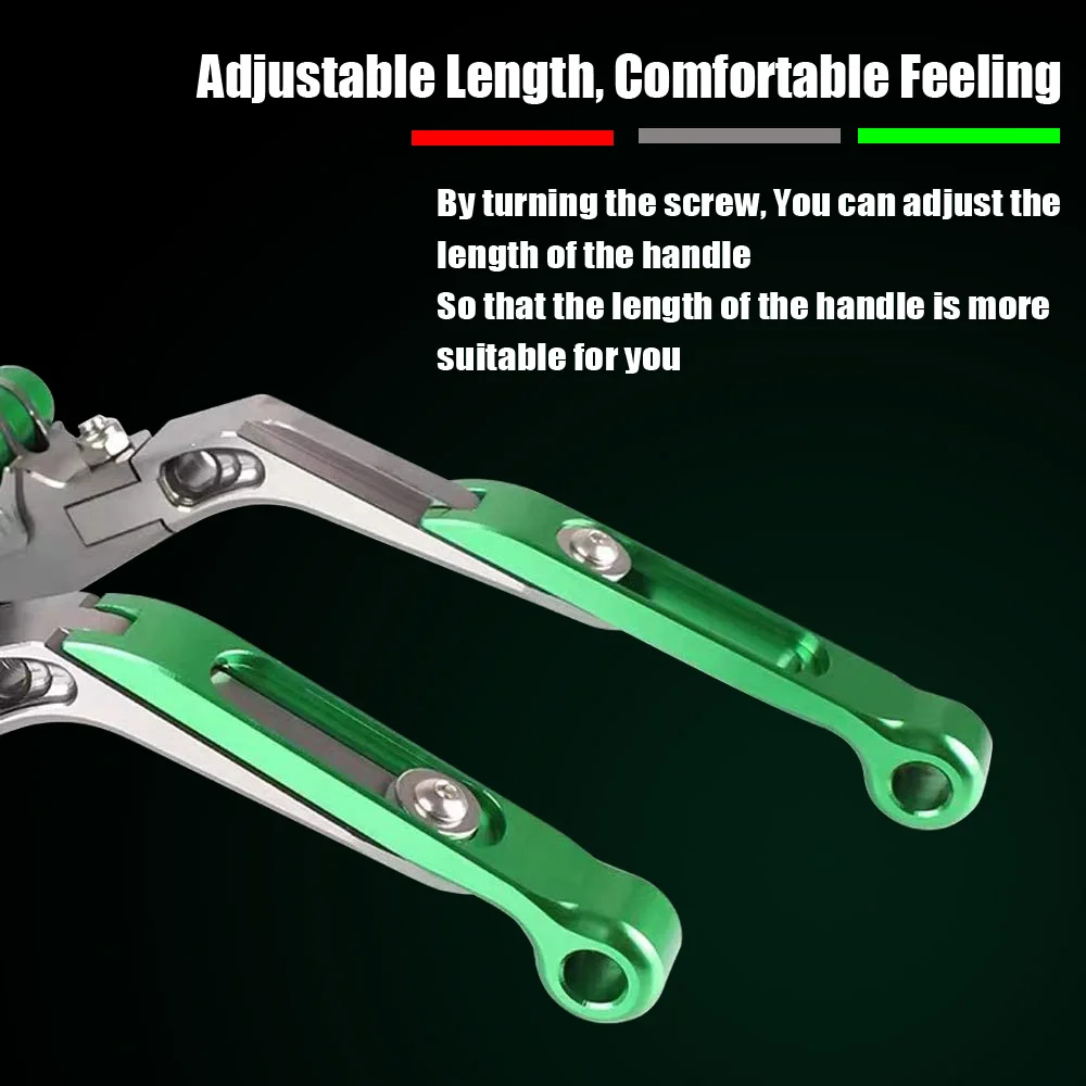 Мотоциклетные аксессуары CNC регулируемые выдвижные складные рычаги тормозной